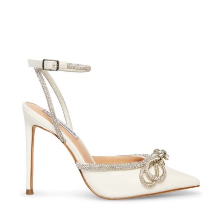 White Steve Madden Viable Women's Heels | PH 8520GLP